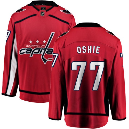 Kinder Washington Capitals Eishockey Trikot T.J. Oshie #77 Breakaway Rot Fanatics Branded Heim